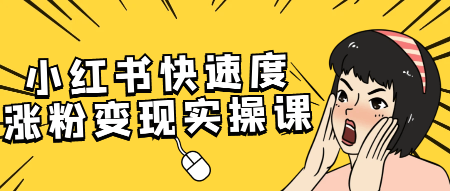 小红书快速度涨粉变现实操课-趣奇资源网-第5张图片