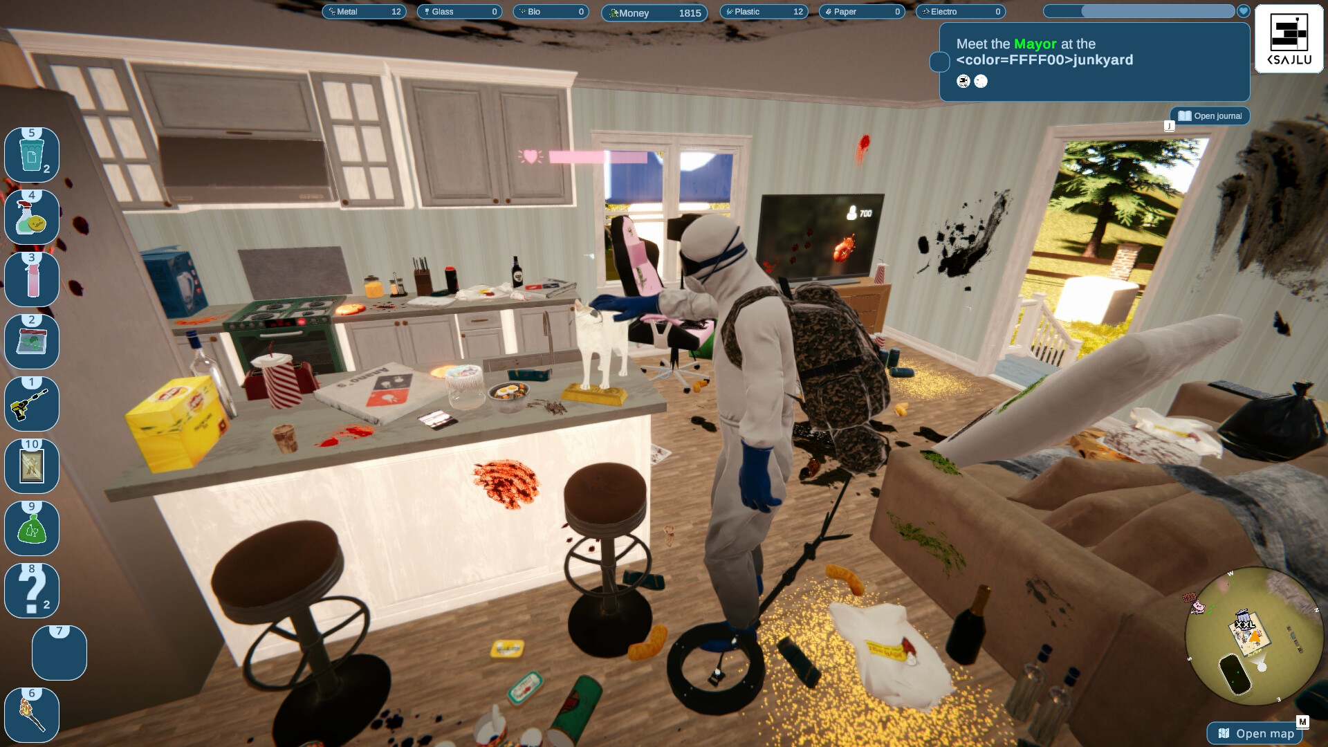 疯狂工具：清洁混乱/Purrrifiers: Cleaning Chaos – Cats & Goofylike Co-op