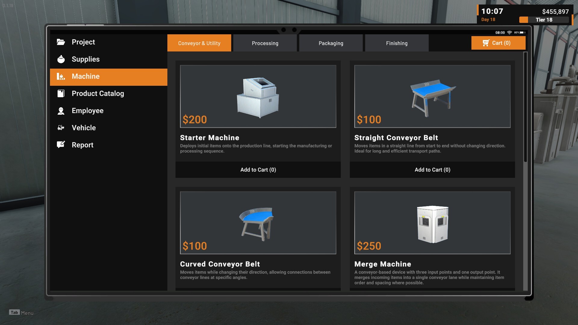 食品加工模拟/Food Processing Simulator