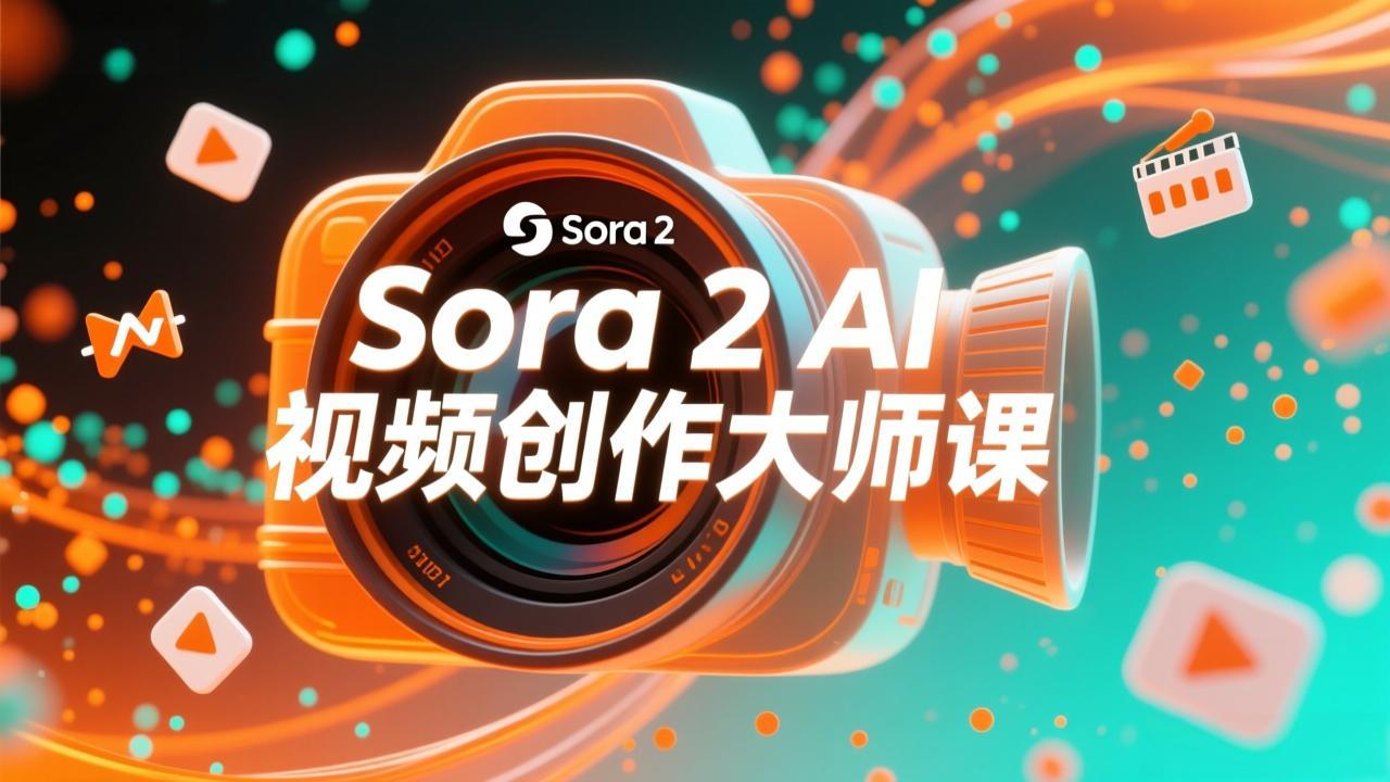 如何利用Sora 2创建流行AI人工智能视频大师班教程：掌握创作全流程，产出百万播放内容
