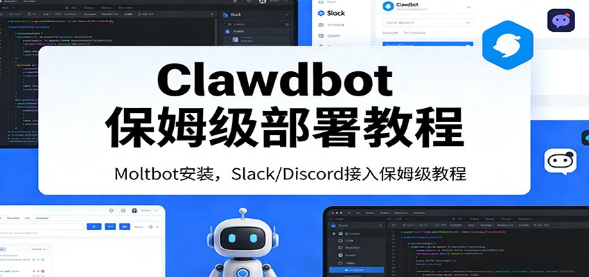 Clawdbot保姆级部署教程:Moltbot安装,Slack/Discord接入零基础入门一步到位