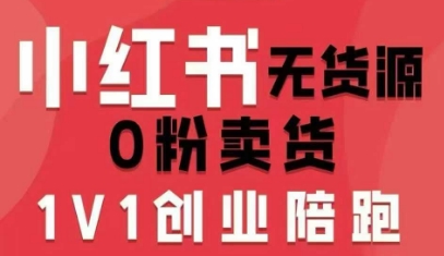 小红书无货源0粉电商课，开店准备、选品策略、笔记撰写、视频剪辑、数据分析、账号打造、资料文档(更新26年2月)