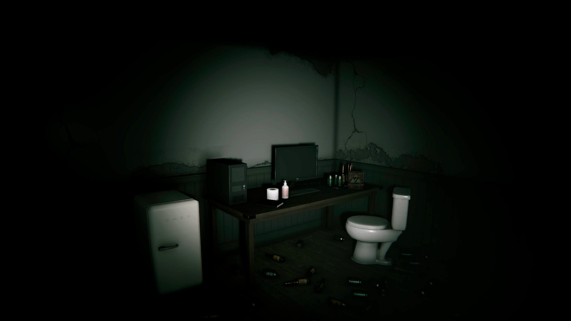 我在一个胖子的房子里醒来：他三十多岁，喜欢啤酒和游戏/I woke up in the house of a fat man: he's over 30 years old and loves beer and games