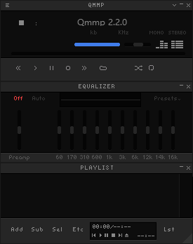 Qmmp开源音乐播放器v2.2.8便携版