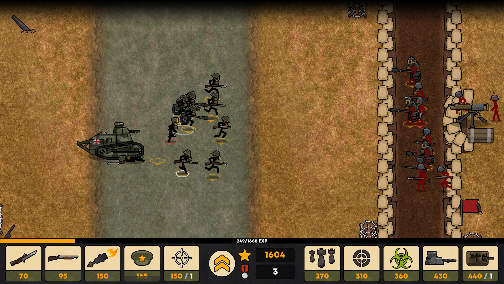 火柴人战壕/Stickman Trenches